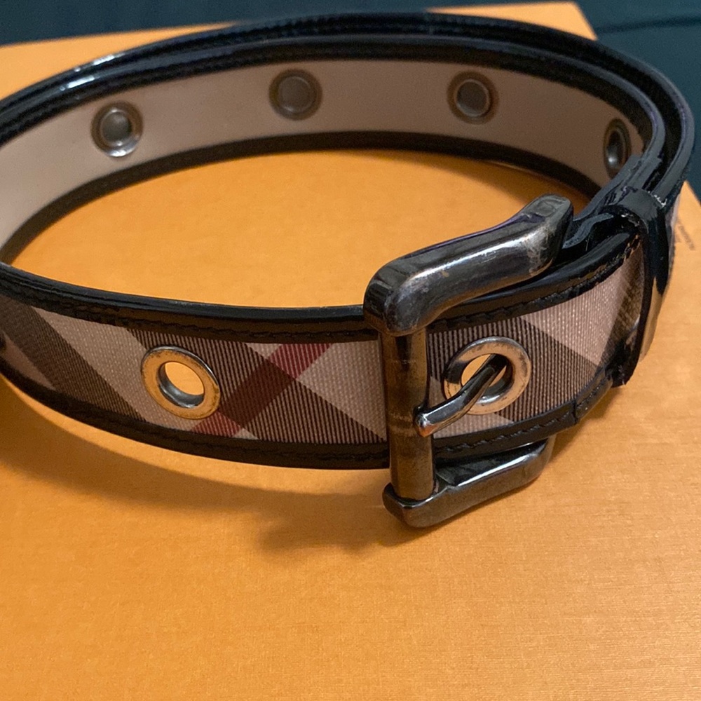 Vintage Burberry belt